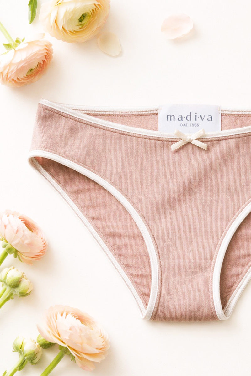 Slip bambini e bambine in fibre naturali