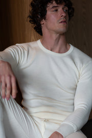 2446 Men's Long Sleeve - 50% virgin wool and 50% polypropylene