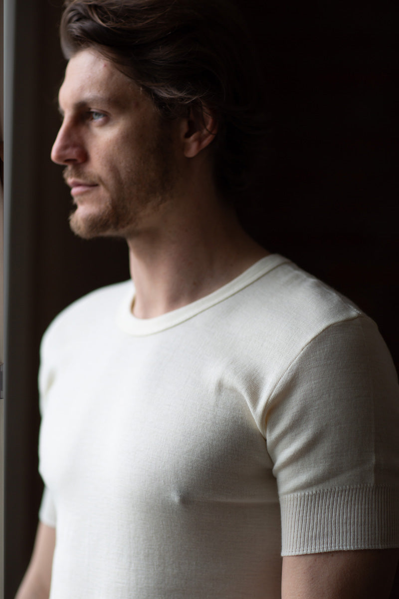 Vesuvio Half Sleeve - 80% virgin wool and 20% heavy tubular polypropylene