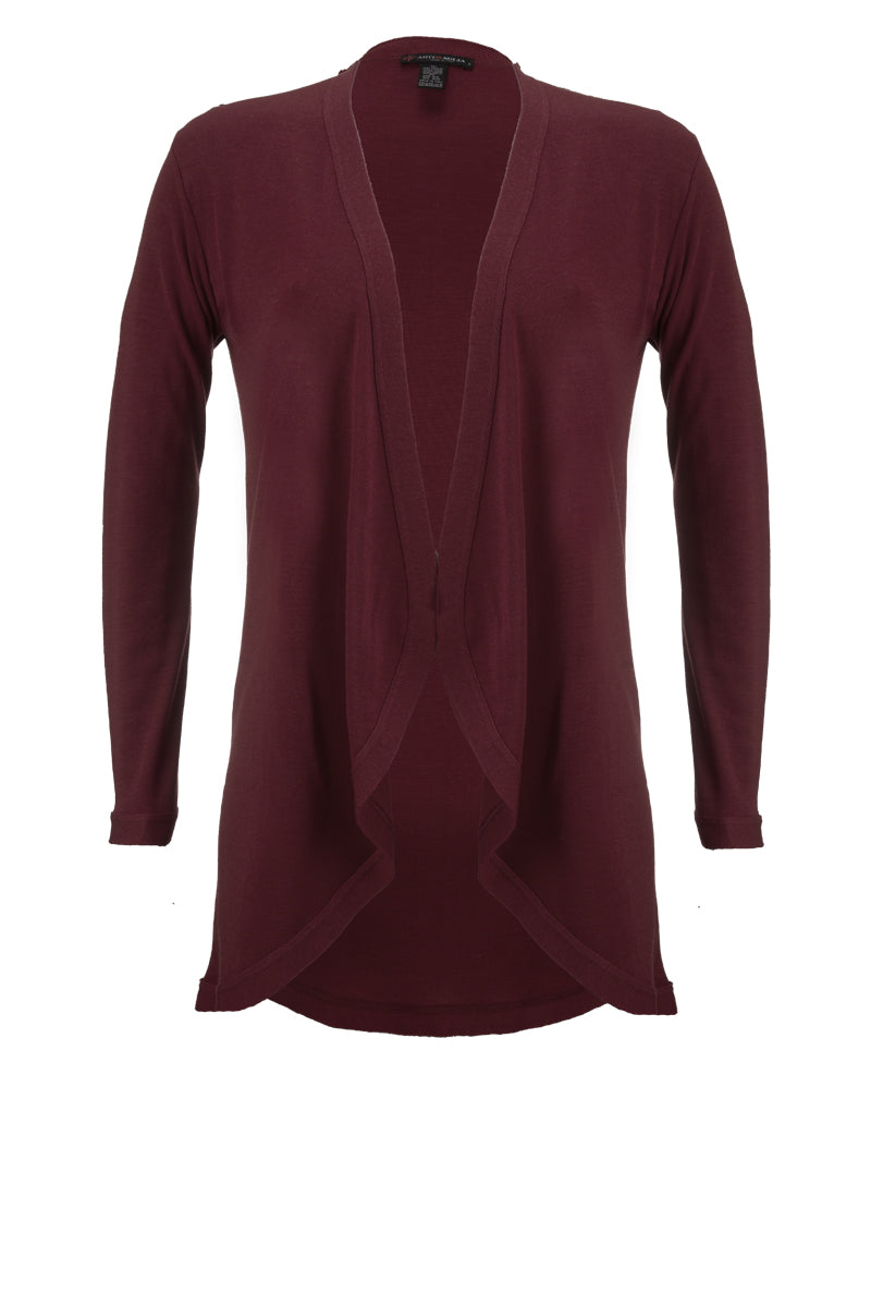 Women's Cardigan 282 in Wool and Silk - Soft and Warm