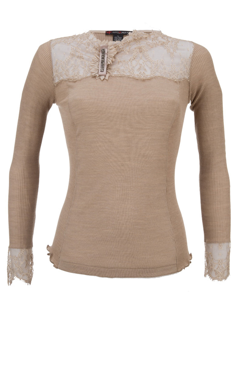 289 01 Camisole Top - Tubolar Wool Silk