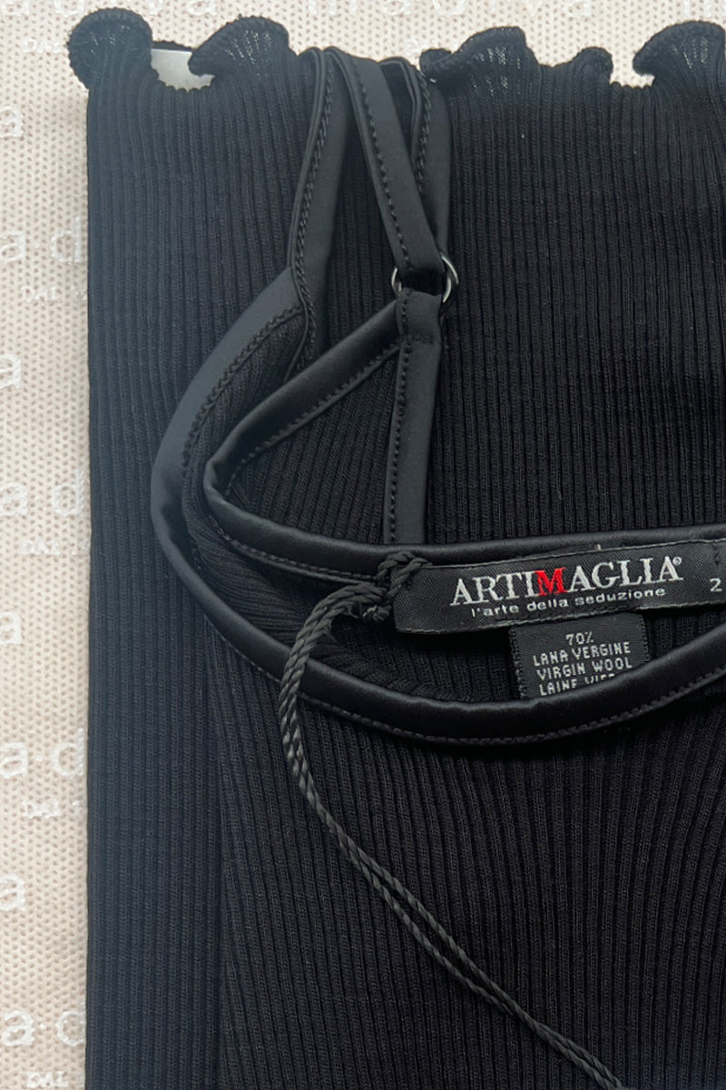 439 02 Sleeveless - Wool Silk Ribbed