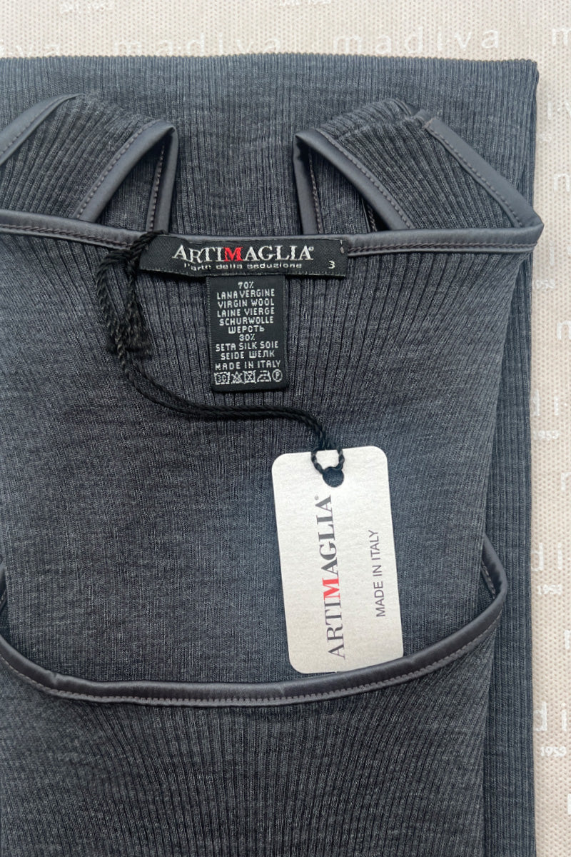 439 02 Sleeveless - Wool Silk Ribbed