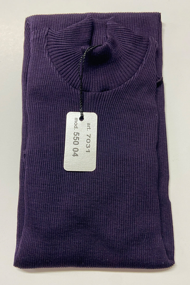 Maglia lupetto da donna 550 in lana merino e seta - Elegante e raffinato