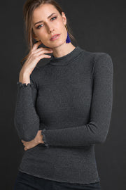 Maglia lupetto da donna 550 in lana merino e seta - Elegante e raffinato ESCLUSIVA ONLINE