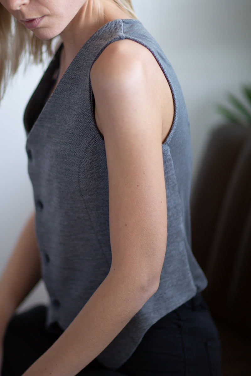 Gilet da donna Peaky in lana seta - Eleganti, ricercati e unici