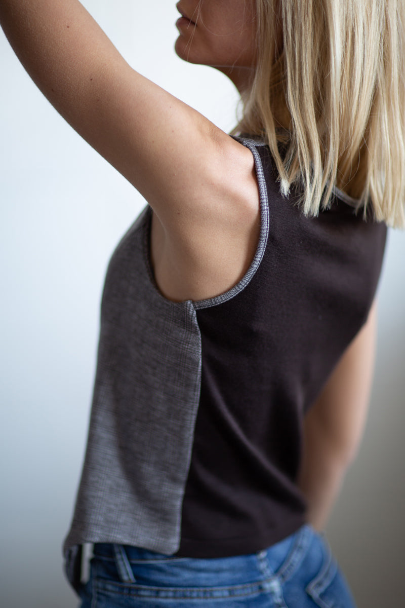 Gilet da donna Peaky in lana seta - Elegante e unico