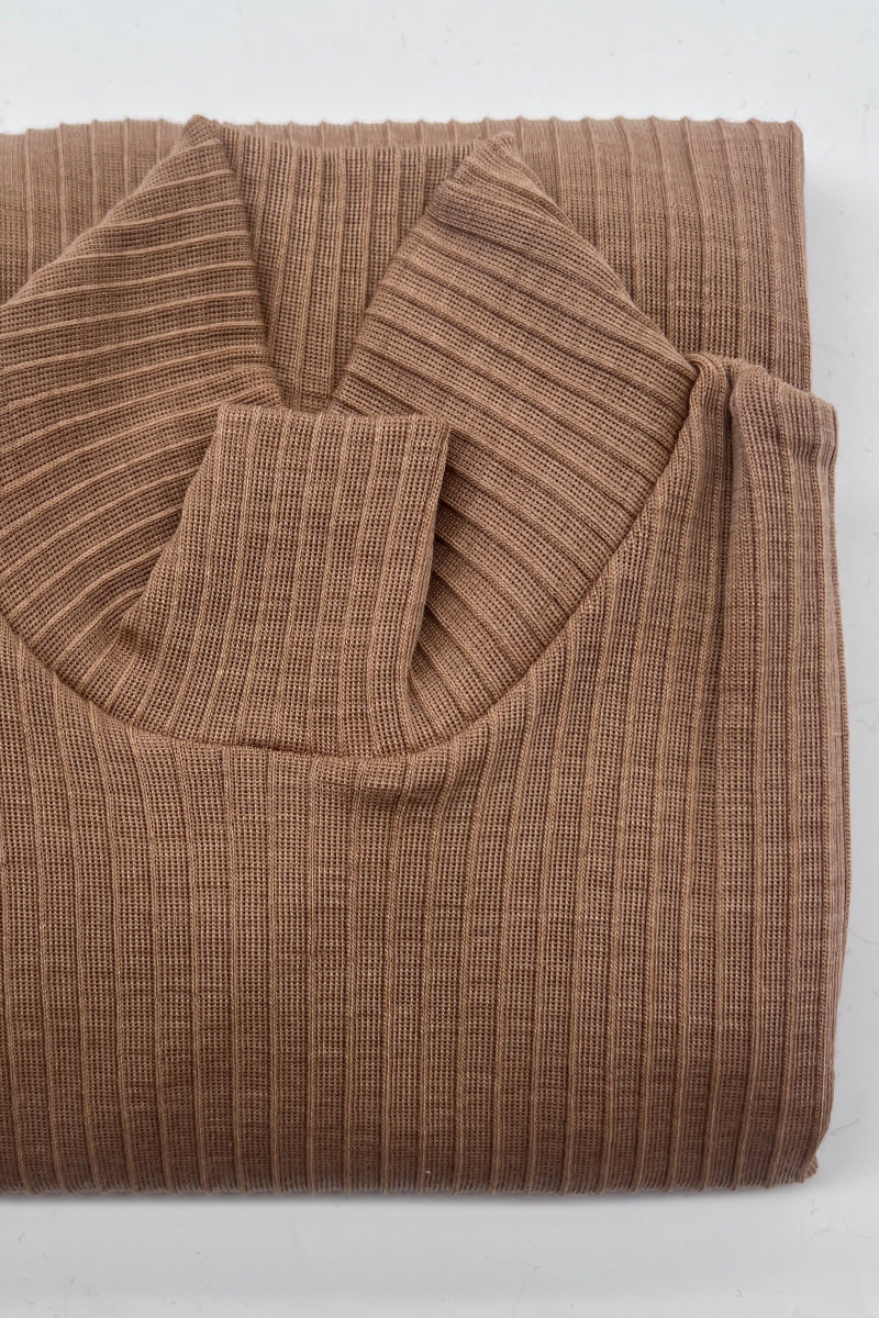 Ilary Lupetto Long Sleeves - Plissé Tubolar Wool Silk 