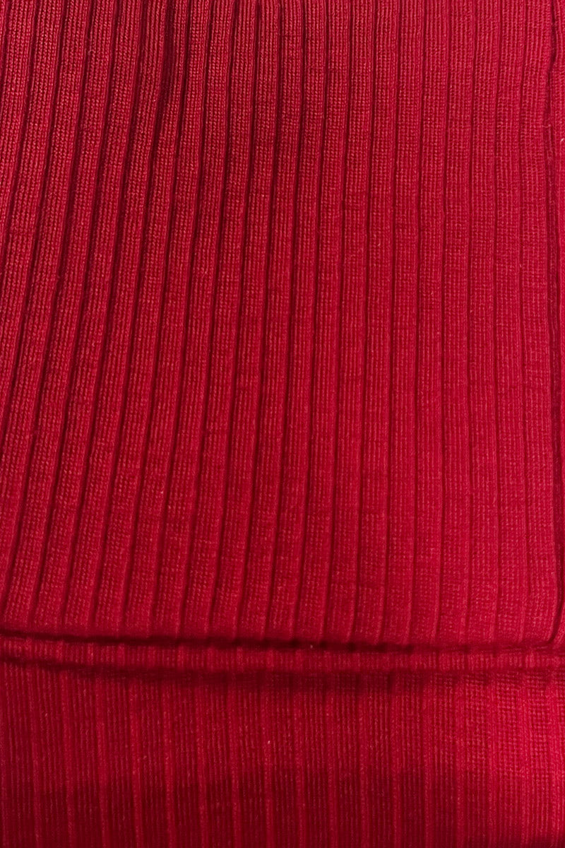 Maglia dolcevita da donna Ilary in lana seta - Manica lunga e plissettata