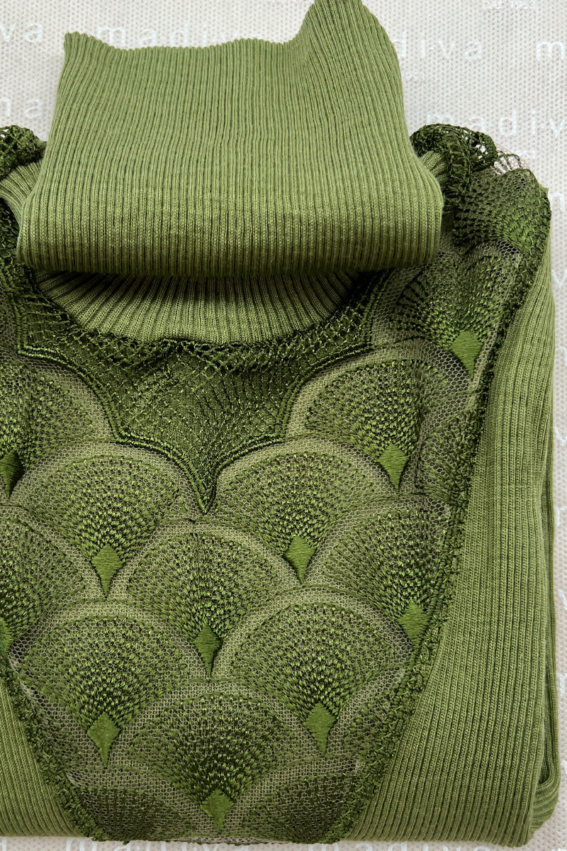 Maglia dolcevita donna Ines・ in lana seta - Morbidezza e ottima vestibilità