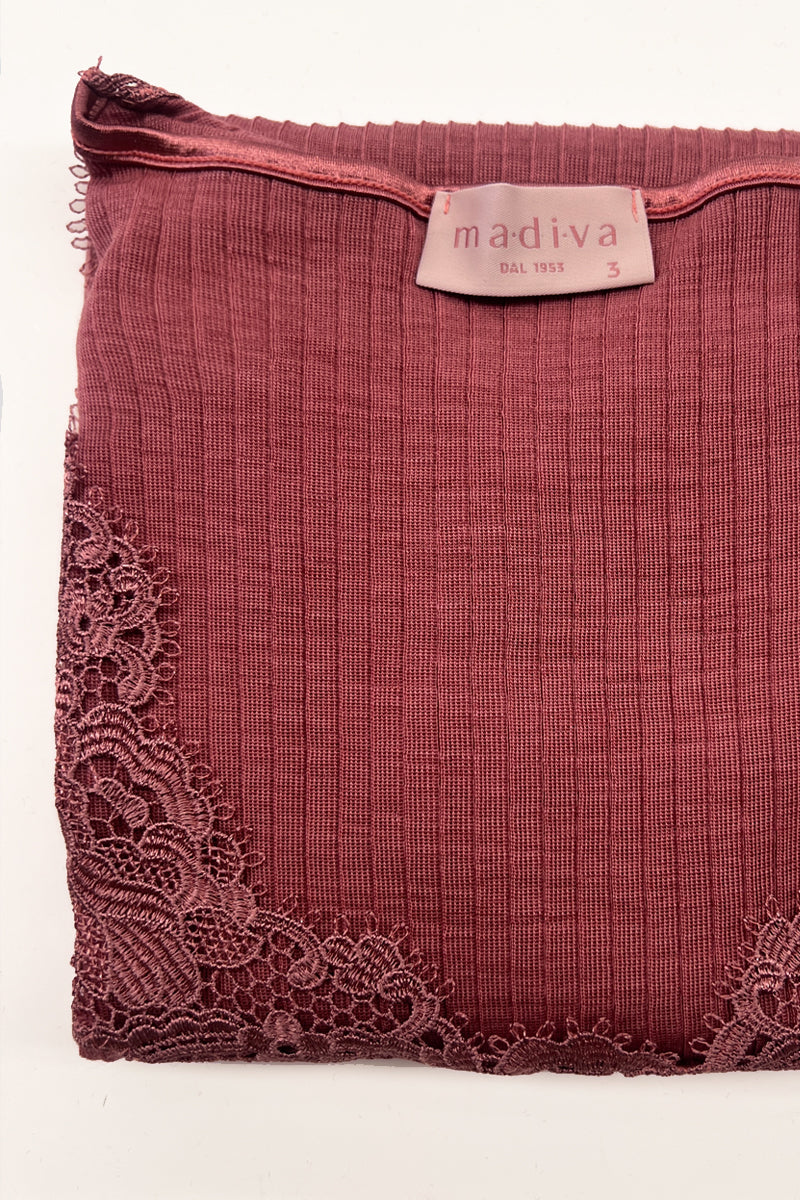 Happy Sleeveless - Wool Silk with macramé