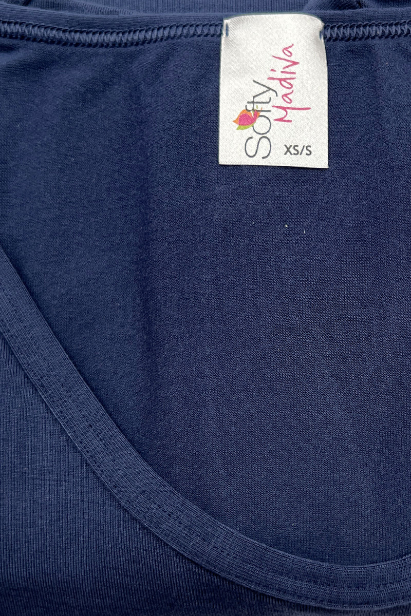 Venere Long Sleeve Roundneck - Bi-elastic micromodal