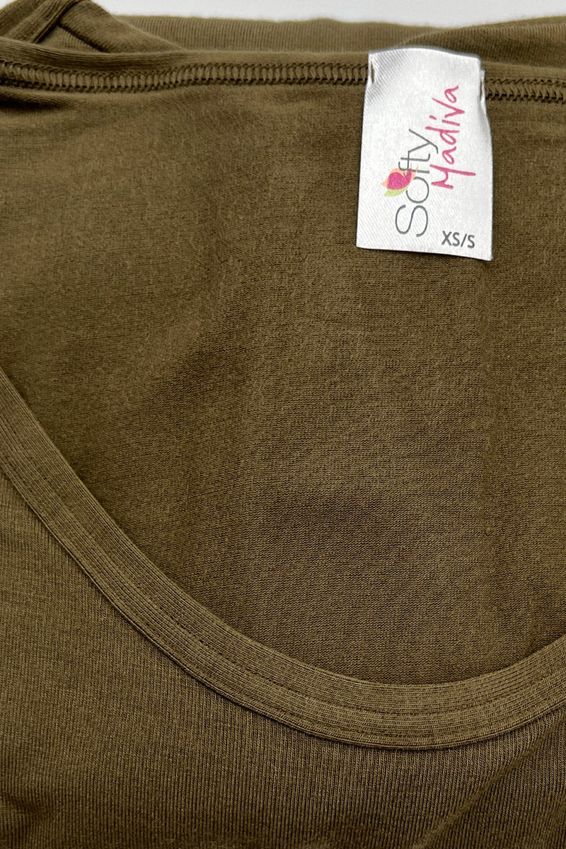 Venere Long Sleeve Roundneck - Bi-elastic micromodal