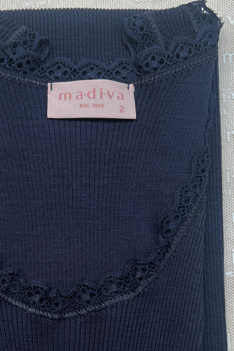 Amelie Sleeveless - Ribbed Tubolar Wool Silk 