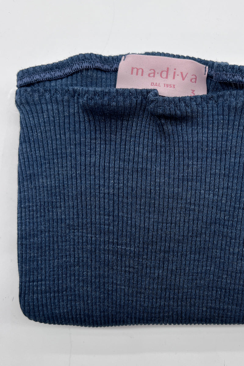 Amelie Short - Ribbed Wool Silk