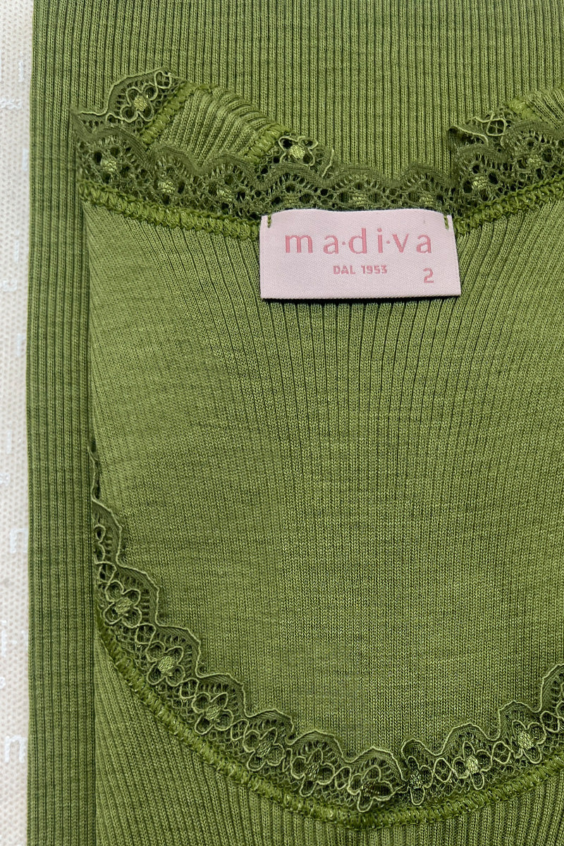 Amelie Sleeveless - Ribbed Tubolar Wool Silk 