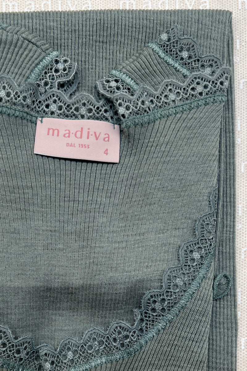 Amelie Sleeveless - Ribbed Tubolar Wool Silk 