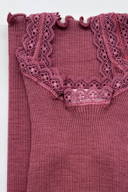 Amelie Camisolle - Ribbed Tubolar Wool Silk 