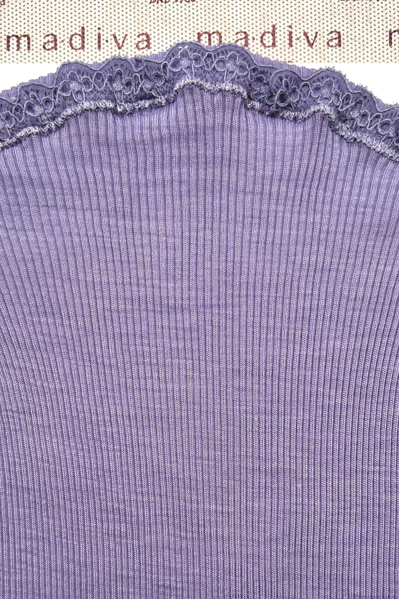 Amelie Top - Ribbed Tubolar Wool Silk