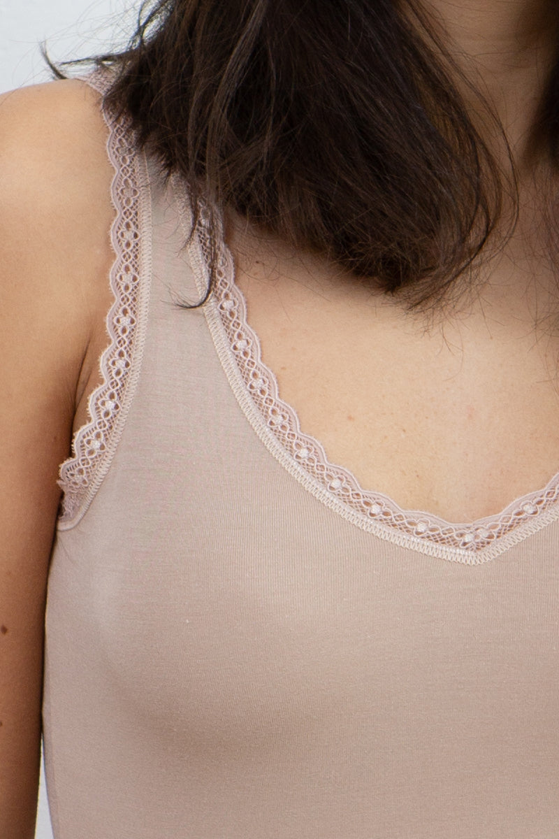 Venere Top Camisole - Bi-elastic Micromodal