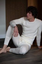 Long Sleeve Capri - 80% virgin wool and 20% heavy tubular polypropylene