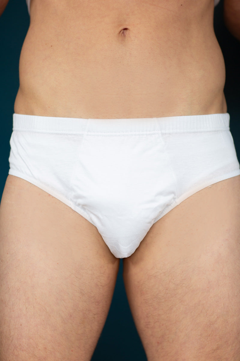 Slip da uomo Claudio in cotone Jersey - Fianco alto e vestibilità morbida