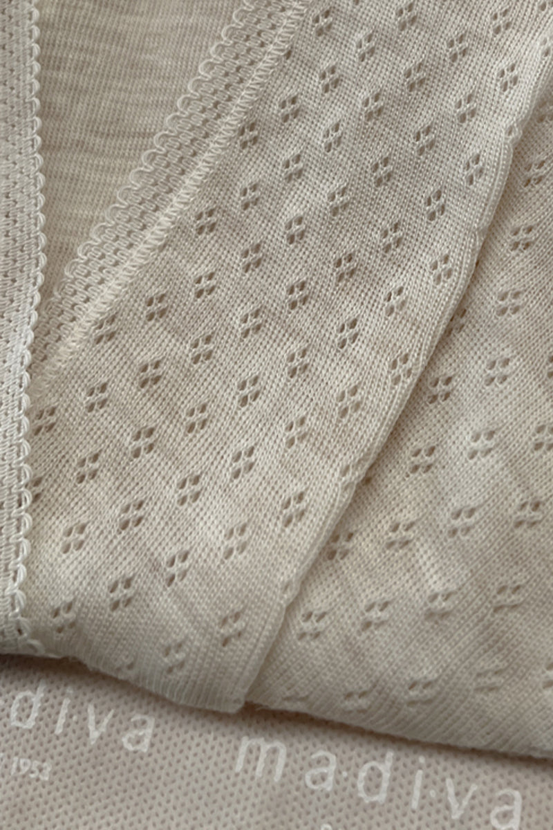 2446 Men's short sleeve -50% virgin wool and 50% polypropylene