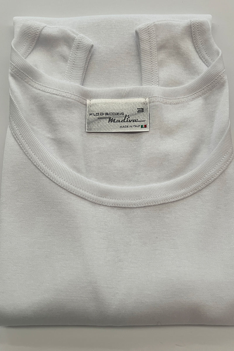 Canotta da uomo Damiano in cotone - Spalle larghe e vestibilità morbida (BI-PACK)