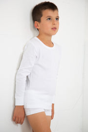 Davide Long Sleeve- Gauzed Cotton