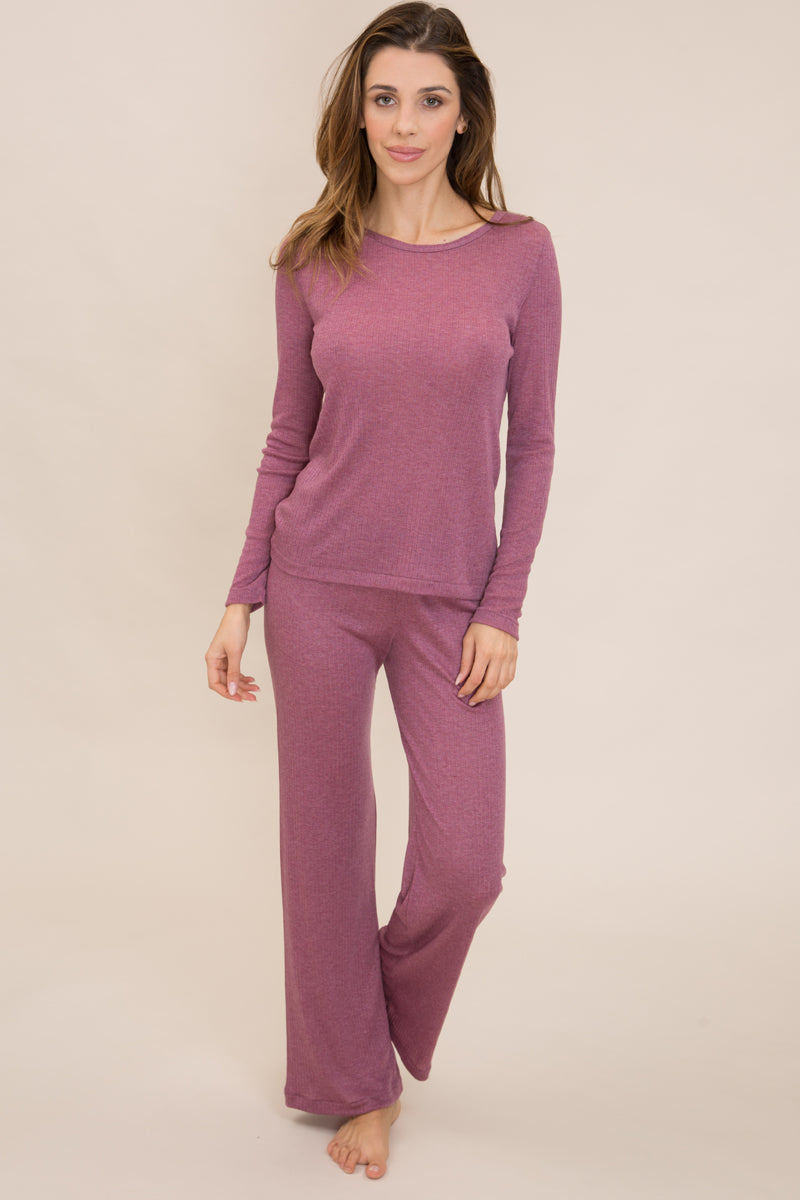 Maglia a manica lunga donna Elodie in Tencel - Girocollo e morbidezza avvolgente