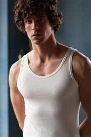 Foggia Sleeveless - 50% virgin wool and 50% polypropylene