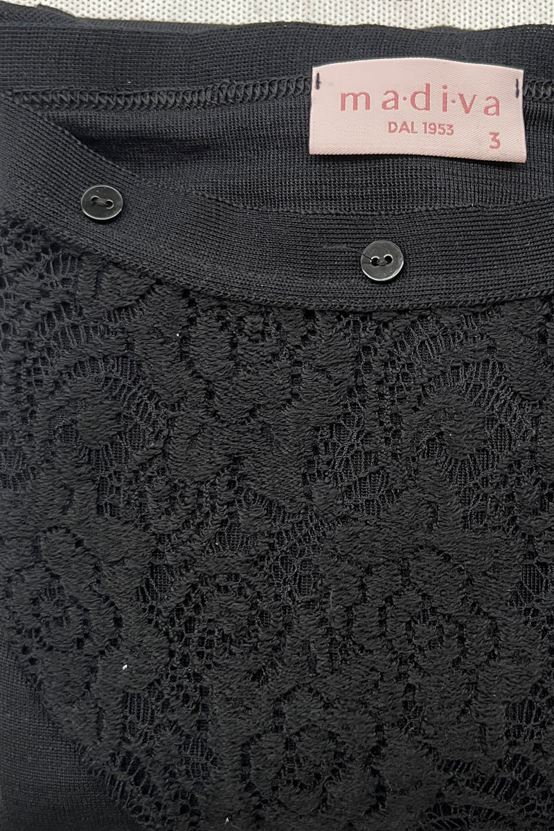 Women's sweater Franci・ in silk wool - Long sleeve and boat neckline