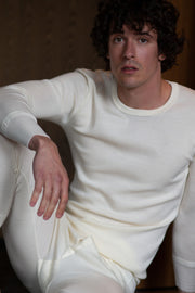 Gubbio Long Sleeve Turtleneck - 100% Pure Virgin Wool - Lightweight Tubular