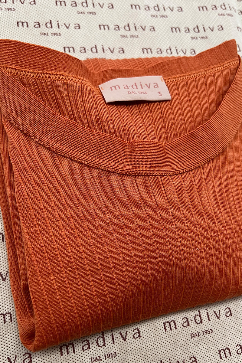 Maglia da donna Ilary in lana seta - Manica lunga e girocollo ON