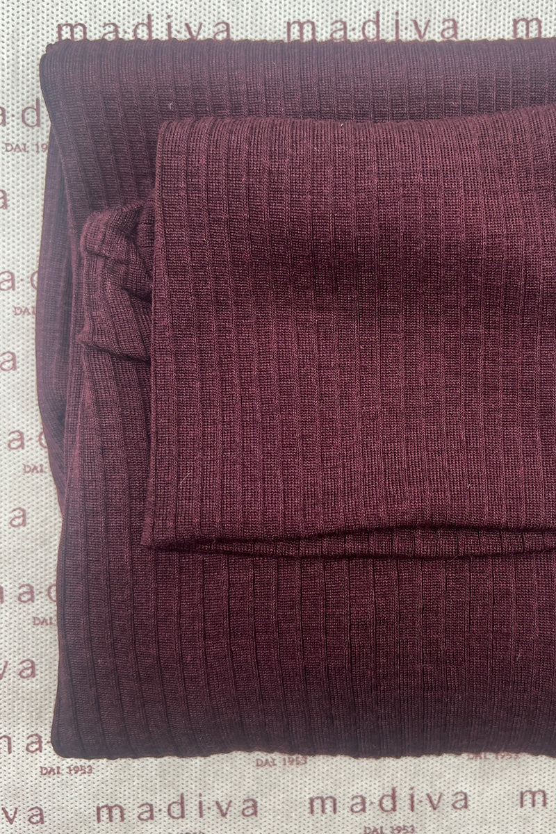 Maglia dolcevita da donna Ilary in lana seta - Manica lunga e plissé