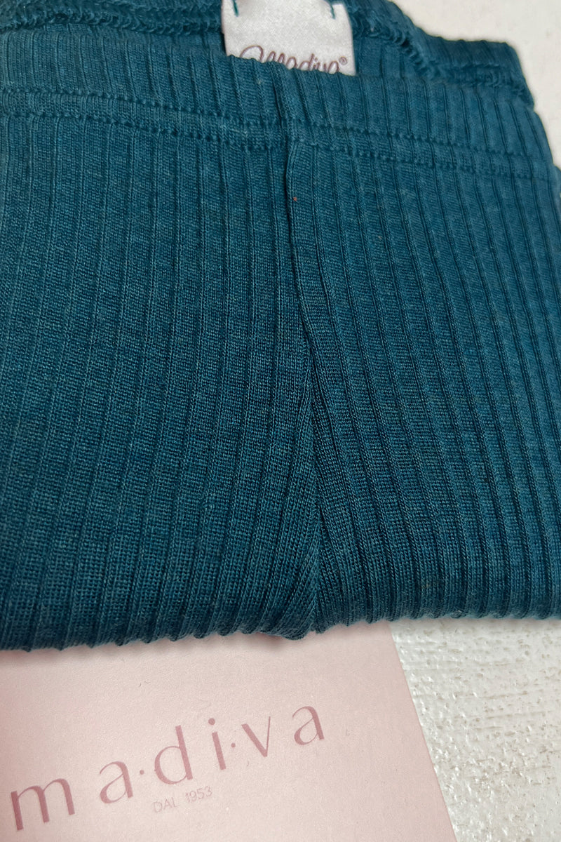 Ilary Leggings - Wool Silk Plissé