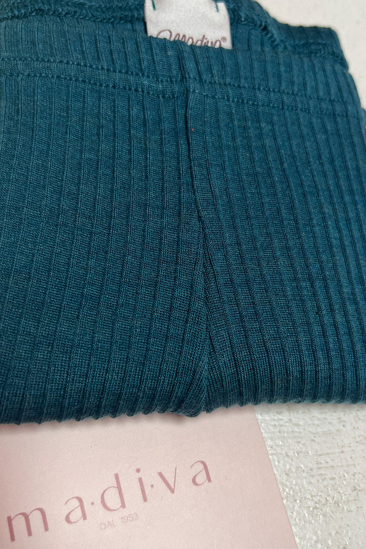 Ilary Leggings Wool Silk Plissé – Madiva