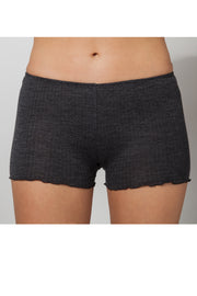 Ilary Leggings - Wool Silk Plissé