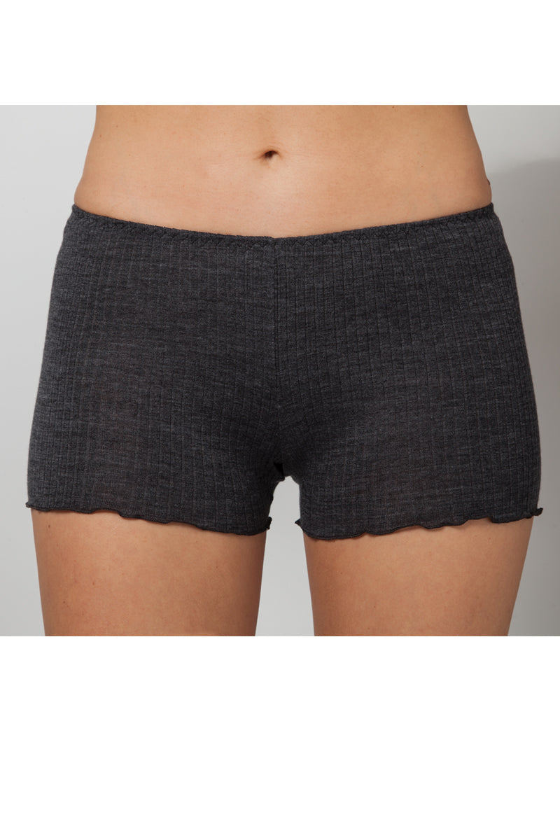 Ilary Leggings - Wool Silk Plissé