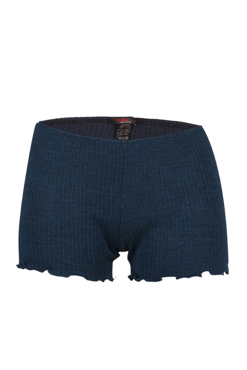 Ilary Leggings - Wool Silk Plissé