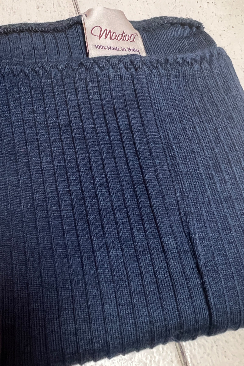 Ilary Leggings - Wool Silk Plissé