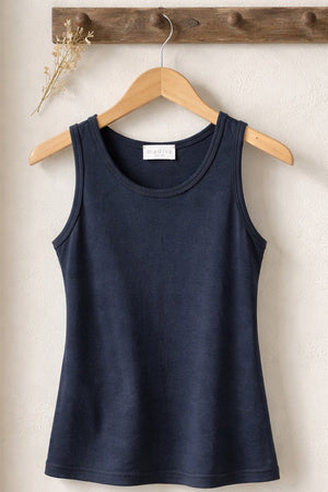 Anita Sleeveless - Wool Silk with little lace