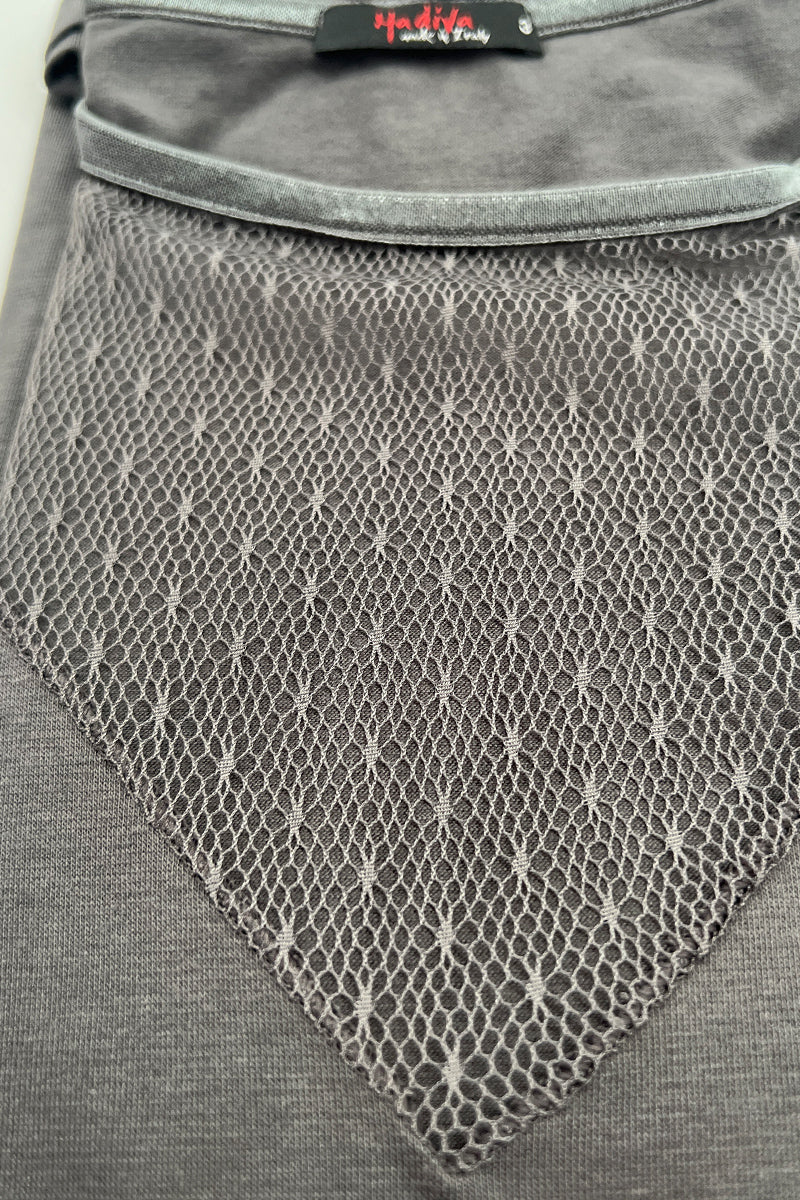 Maglia da donna Luce in cotone modal e Lycra - Manica lunga girocollo