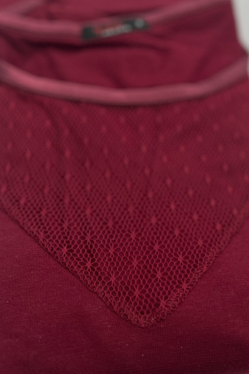 Maglia da donna Luce in cotone modal e Lycra - Manica lunga girocollo