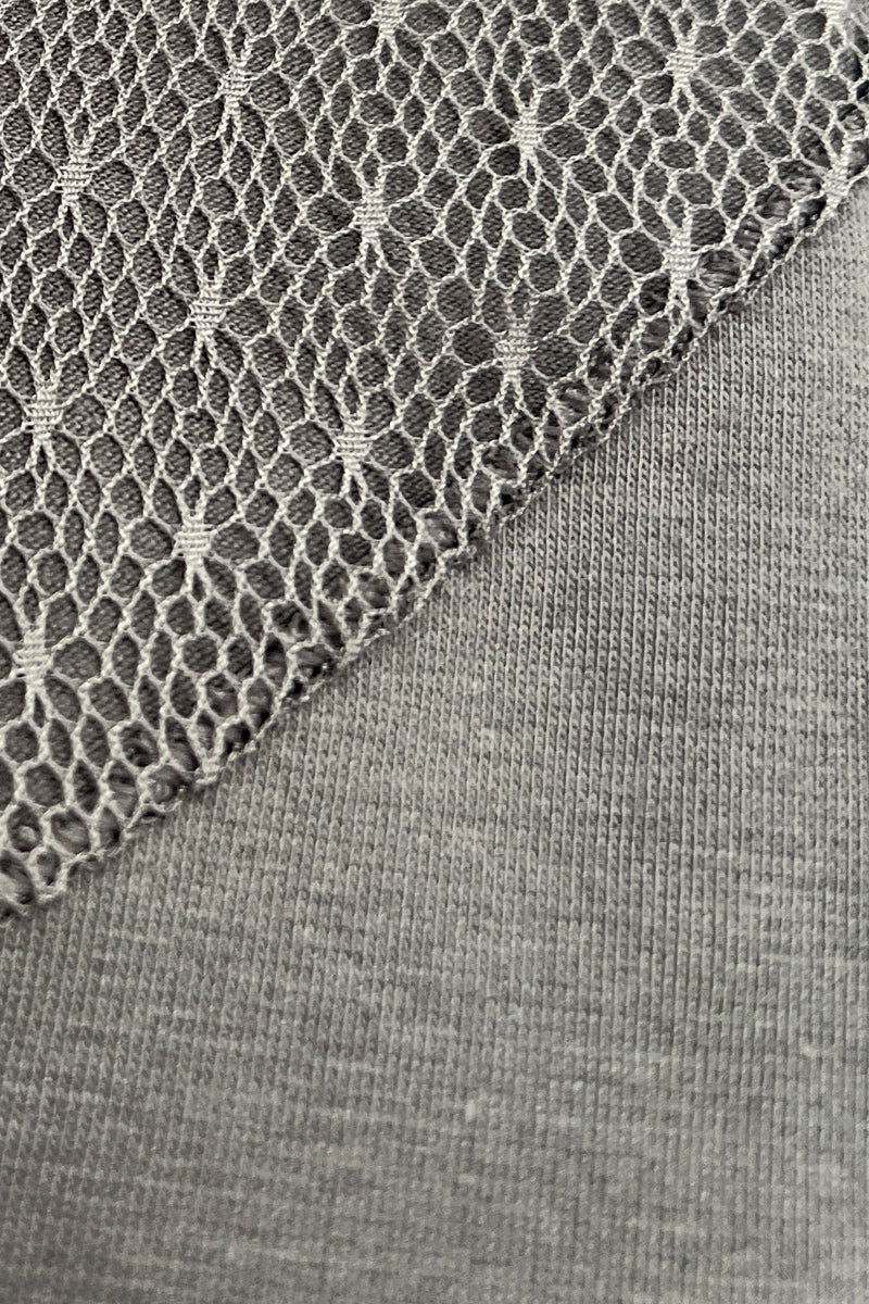 Maglia da donna Luce in Cotone Modal e Lycra - Manica lunga e scollo a V