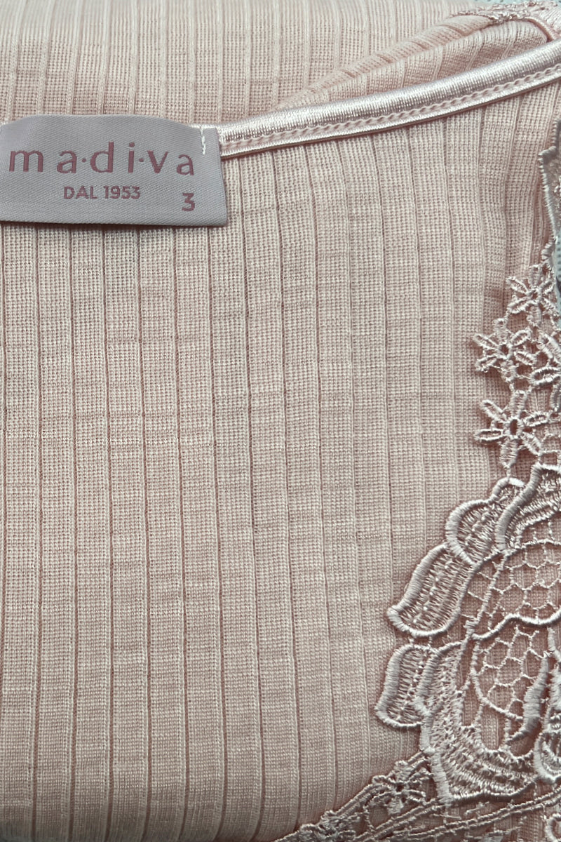 Happy Sleeveless - Wool Silk with macramé
