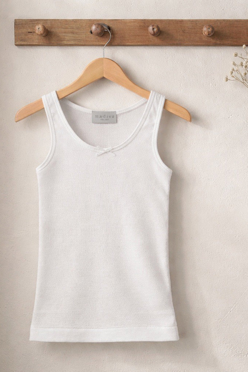 Anita Sleeveless - Wool Silk with little lace