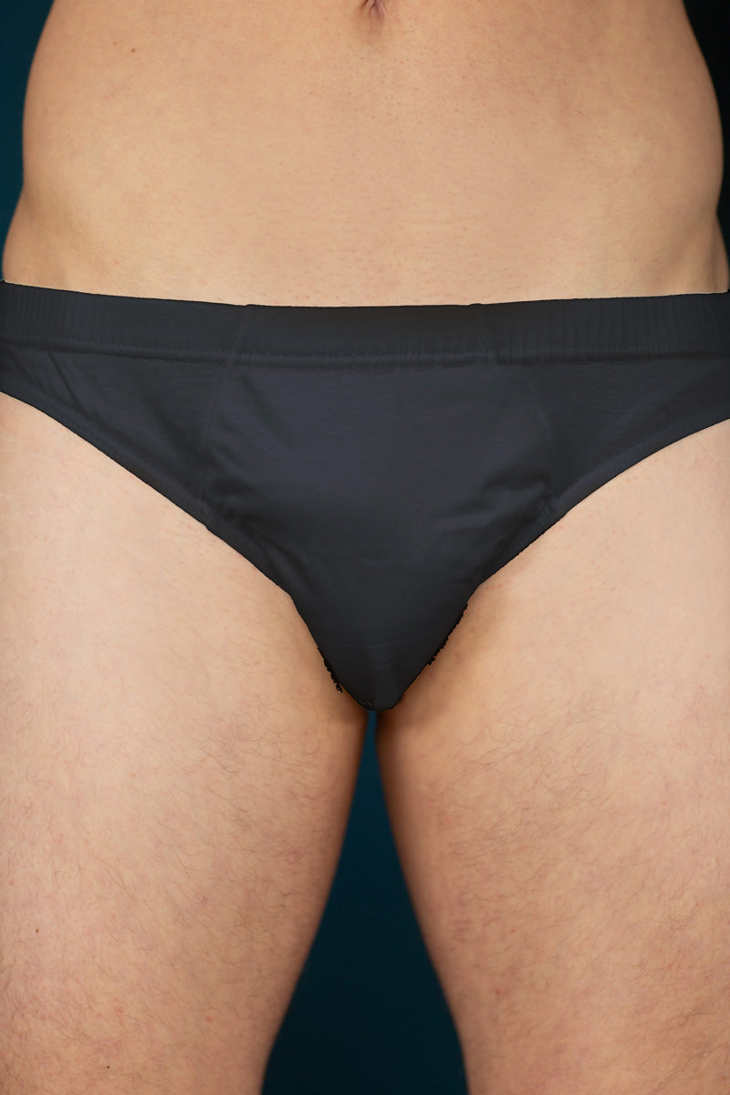 Men's slip Nicola in cotton - Low side and soft fit