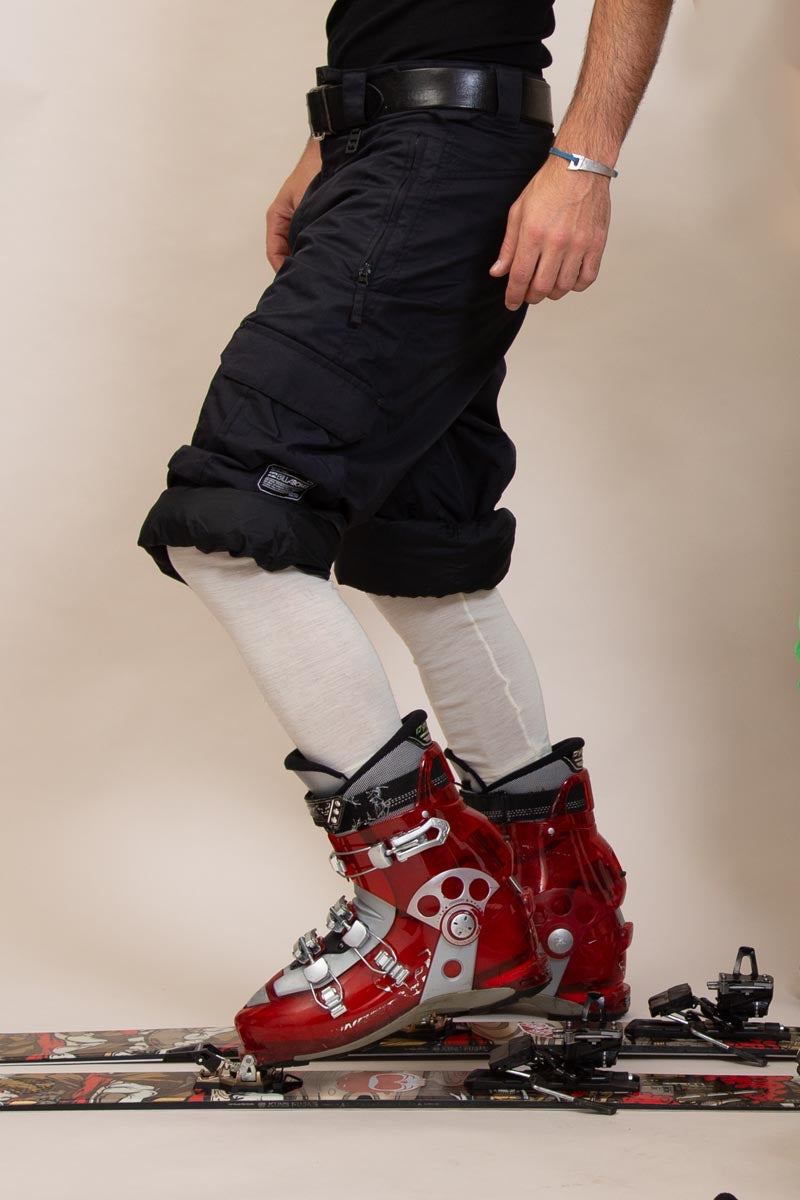 Men's bodysuit Nuoro in merino wool and silk - Great as underpants and very warm