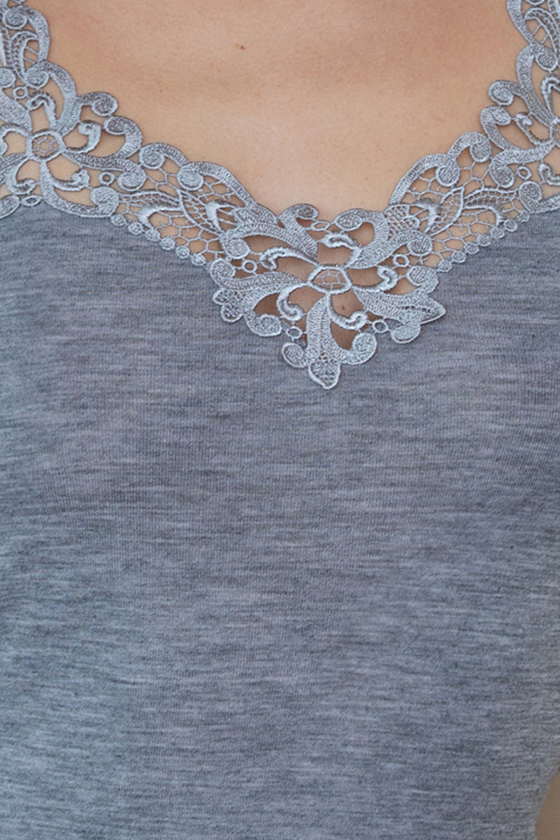 Olga Long Sleeves - Wool Silk